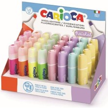 Pastel+Fosforlu Işaretleme Kalemi 32Lİ Stand 8 Renk