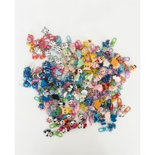 Winy Concept Renkli Mini Figür 3'lü Charm Seti - Sevimli Anahtarlık ve Fermuar Süsü (Sürpriz Model)