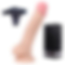 Lovetoy Belden Bağlamalı Protez Penis Strapon 17Cm