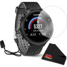 Garmin Forerunner 235 Gps Run Watch - Black/gray, 010-03717-54 - Tempered Glass Ekran Koruyucu