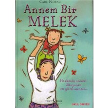 İş Bankası Kültür Yayınları Annem Bir Melek - Carl Norac Ciltli Masal & Öykü 0 - 2 Yaş İçin Türkçe 24 Sayfa