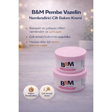 B&m Pembe Vazelin Nemlendirici Cilt Bakım Kremi Çok Amaçlı Vazelin 2 Adet