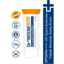 Dermal Dr+Medm SPF50/PA++++ Yüksek Korumalı Fiziksel ve Kimyasal Filtreli Güneş Kremi Tüm Cilt Tipleri İçin
