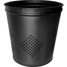 Palex 3700-1 Çöp Kovası Masa Altı Delikli 13 LT Siyah