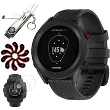 Garmin 010-02472-00 Yaklaşım S12 Gps Golf Watch, 42K + Yüklü Dersler (Black) | Resmi Abd Ortak Modeli | Deco Essentials 2pack Ekran Koruyucu, 7-In-1 Golf Tool & Iron Head Covers