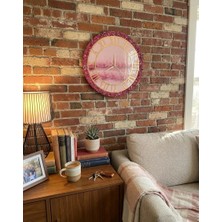 Duvar Saati - 35CM - Modern Dekoratif Duvar Saati - Epoksi Duvar Saati - El Yapımı Duvar Saati