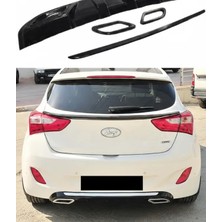 Hyundai I30 Egzoz Görünümlü Difüzör (Plastik) 🔥 Sportif ve Şık Tasarım!