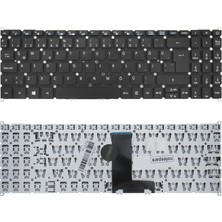 Notespare Acer Uyumlu Aspire 3 A315-54, 3 A315-54G, 3 A315-54K, 3 A315-55, 3 A315-55G Klavye Tr Siyah