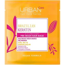 Brezilya Keratin Düzleştirici Etkili Duş Öncesi Saç Bakım Maskesi