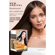 Laxe Yıpranmış Saçlar Için Brezilya Keratini Düzleştirici Saç Bakım Seti