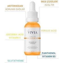 The Vivia Leke Karşıtı Aydınlatıcı C Vitamini Serum Glutatyon,%20 Askorbik Asit,%5 Ferulik Asit 30 ml