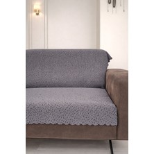 Lunga Vita Çita Koltuk Örtüsü Lüks Keçeli Alt Kumaş Kaymaz Koltuk Örtüsü 175X220 Oturma Yeri ve Sırtını Kapatır