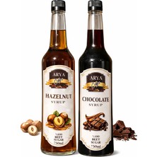 Arya Coffee Fındık - Çikolata Şurubu 2 x 750 ml