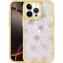 Mey İthalat Mey Ithalat®  Apple iPhone 15 Pro Lumi Desenli Kapak - Sarı