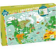 Djeco Klasik Puzzle 200 Parça / Around The World