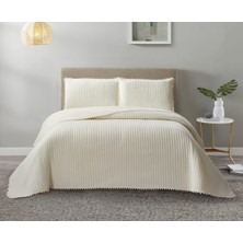 Venedik Çift Kişilik Yatak Örtüsü - Krem