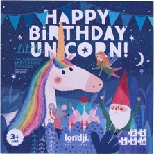 Lonjı Puzzle - Yapboz-Mutlu Yıllar Unıcorn!