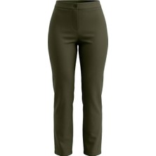 Sentez Kadın Düğmeli Pantolon - Yeşil