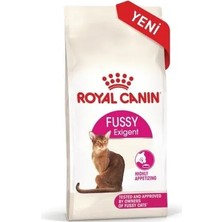 Royal Canin Fussy Exigent 10 kg Kuru Kedi Maması Av Eti Tatlı Seçici Kediler İçin Premium Kalite