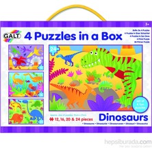 Galt 4 Yapboz Birarada - Dinazorlar