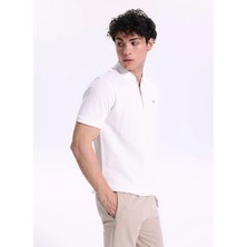 Jeep Kırık Beyaz Erkek Polo T-Shirt J6SM-TST7284