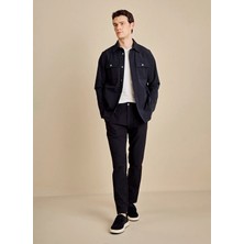 Brooks Brothers Lacivert Erkek Slim Fit Pantolon BBSS26MPT011