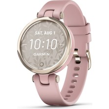 Garmin Lilytm Şık Küçük , Bright Touch Ekran Görüntüsü ve Desenli Lens, Cream Gold ve Dust Rose, Silikon Band