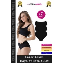 Carlburn #külot Lazer Kesim Iz Yapmaz Dikişsiz Esnek Rahat Toparlayıcı Kadın Hayalet Bato Külot - 7 Adet
