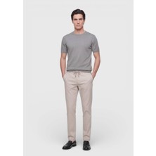 Ramsey Vizon Düz Dokuma Jogging Fit Casual Pamuk Karışımlı Pantolon