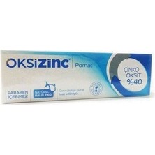 Oksizinc %40 Çinko Oksit Krem Pomat 100gr Nemlendirici Etkili Günlük Koruma