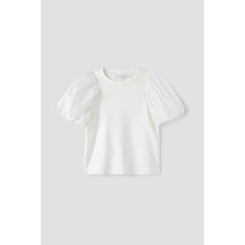 Lia Lea Bg Store Kız Çocuk Beyaz Bluz