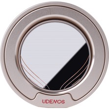 Udemos Freedom Serisi Freeflow 360 Derece Dönebilen Magnetik Ring Stand Telefon Tutucu Gold