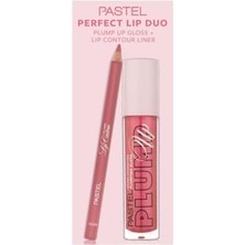 Pastel Profashion Plumping Gloss 206 + Pastel Lip Contour Liner Dudak Parlatıcı 51