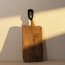 Qua Home Ari Ceviz Ahşap Kesme & Sunum Tahtası 60X23X2,5