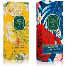 Eyüp Sabri Tuncer 400 ml Klasik Limon ve Paris Gecesi Kolonyası