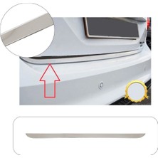 Brsplast Citroen Nemo Uyumlu 2007 ve Üzeri Krom Bagaj Alt Çıtası Paslanmaz Çelik