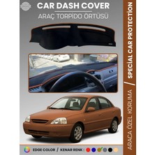 E-BİZ Kia Rio (2000-2005) Torpido Örtüsü Ön Panel Torpido Koruma Tam Uyum Araca Özel Kaymaz Kolay Montaj