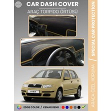 E-BİZ Skoda Fabia (1999-2006) Torpido Örtüsü Ön Göğüs Halı Torpido Koruma Birebir Uyum Kaymaz Uv Koruma