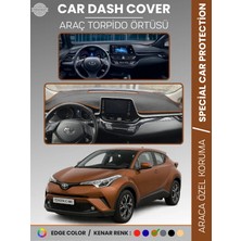 E-BİZ Toyota C-Hr (2016-2022) Torpido Örtüsü Ön Göğüs Koruma Araca Özel Çatlamayı Önler Kaymaz Kolay Montaj