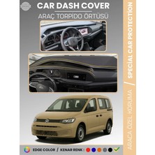 E-BİZ Volkswagen Caddy (2021+) Torpido Örtüsü Ön Göğüs Koruma Torpido Koruma Tam Uyum Çatlamayı Önler