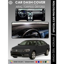 E-BİZ Volkswagen Passat B7 (2010-2015) Torpido Örtüsü Ön Göğüs Koruma Torpido Koruma Tam Uyum Uv Koruma