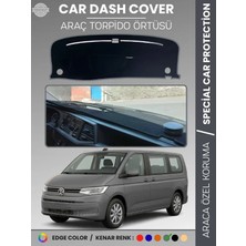 E-BİZ Volkswagen Transporter T7 (2021+) Torpido Örtüsü Ön Göğüs Koruma Torpido Koruma Tam Uyum Uv Koruma