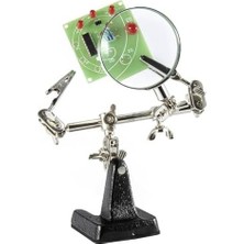 Wlacchhb-02 Büyüteç ve 2 Timsah Kelepçesi ile Yardım Eli