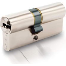 Kilit 164 Snce Barel 68MM 5 Anahtarlı Kapı Kilidi Göbeği (Nikel, 68MM)