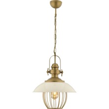 Avonni AV-4106-M38-BBY Beyaz/eskitme Boya/kaplama Modern Avize E27 Metal H: 75 Cm, Ø: 35 cm