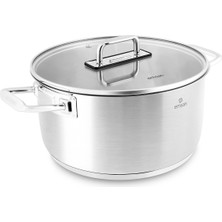 Emsan Grace Indüksiyon Tabanlı Çelik Tencere 30 cm