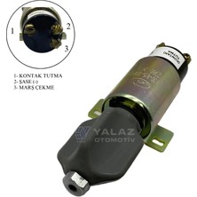 Ais 24V STOP SELENOİDİ (GÖVDE ÇAPI:45 MM) KOMATSU