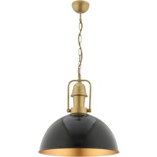 Avonni AV-4106-M41-BSY Eskitme/siyah Boya/kaplama Modern Avize E27 Metal H: 75 Cm, Ø: 33 cm