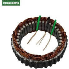 Lucas 12V Alternatör Statör 80 A (3 Uçlu) New Holland Traktör-Türk Traktör