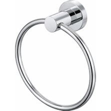 Onno Vega Yuvarlak Havluluk Krom